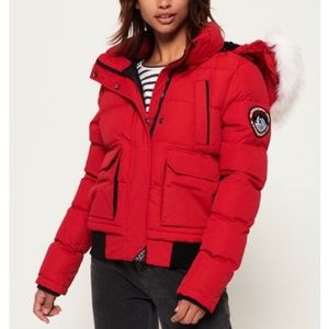 NWT Superdry Everest Ella Bomber Jacket